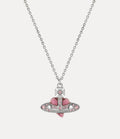 Pingente New Diamante Heart - Platina/Rosa Vintage