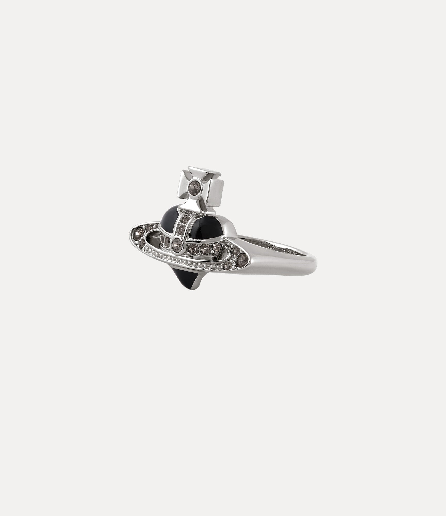 New Diamante Heart - Platina/Preto