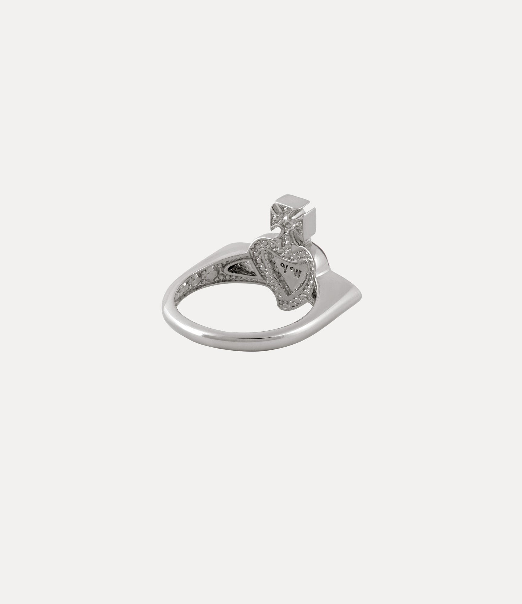 New Diamante Heart - Platina/Preto